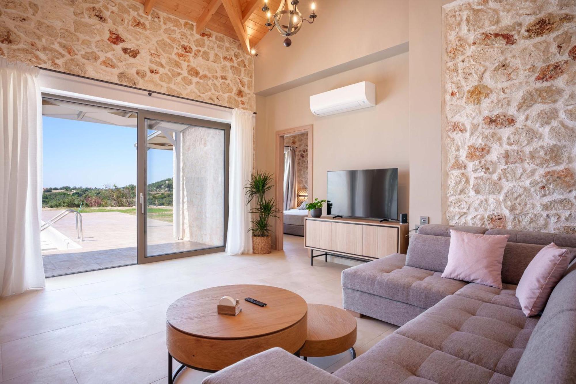 Pantheon Luxury Villas Skala  エクステリア 写真