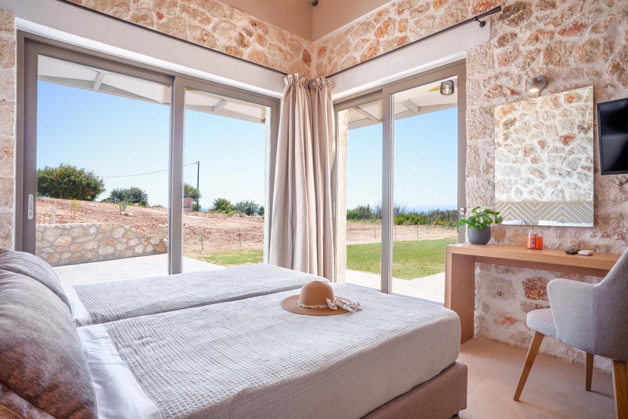 Pantheon Luxury Villas Skala  エクステリア 写真