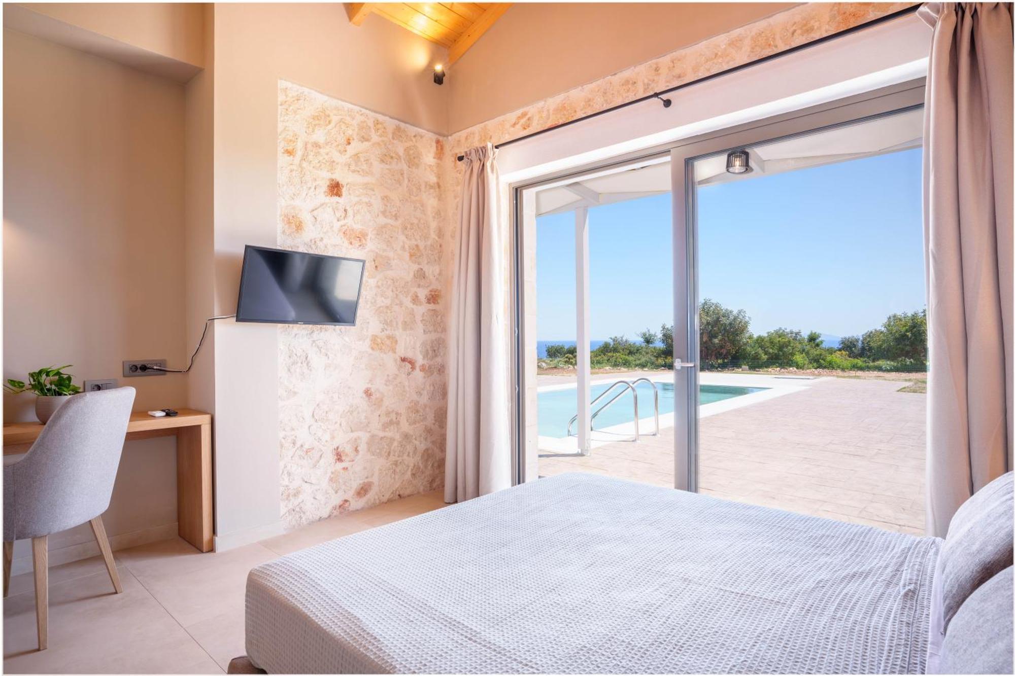 Pantheon Luxury Villas Skala  エクステリア 写真