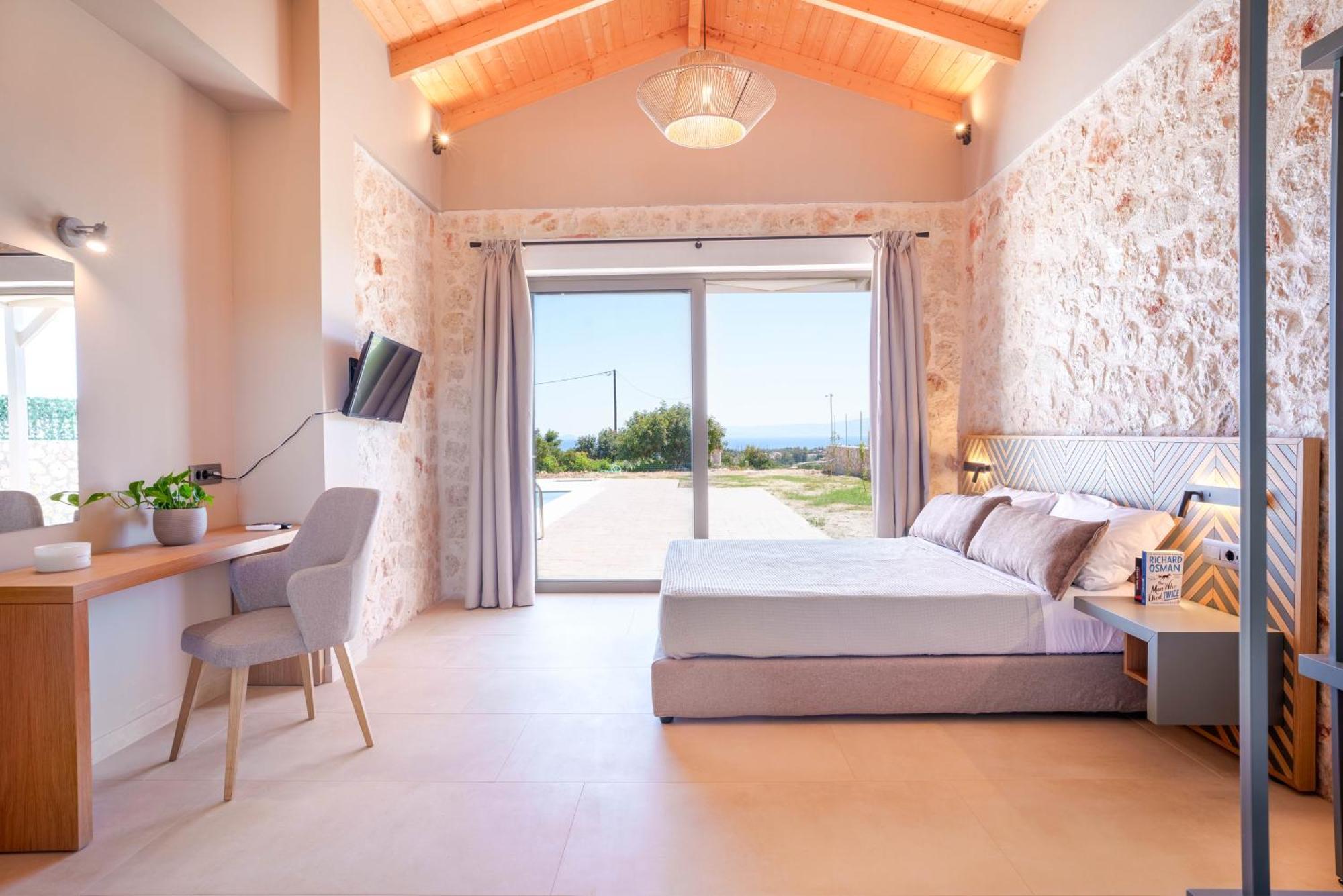 Pantheon Luxury Villas Skala  エクステリア 写真
