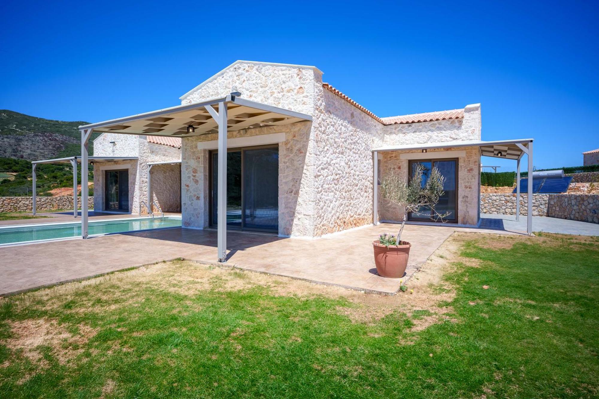 Pantheon Luxury Villas Skala  エクステリア 写真