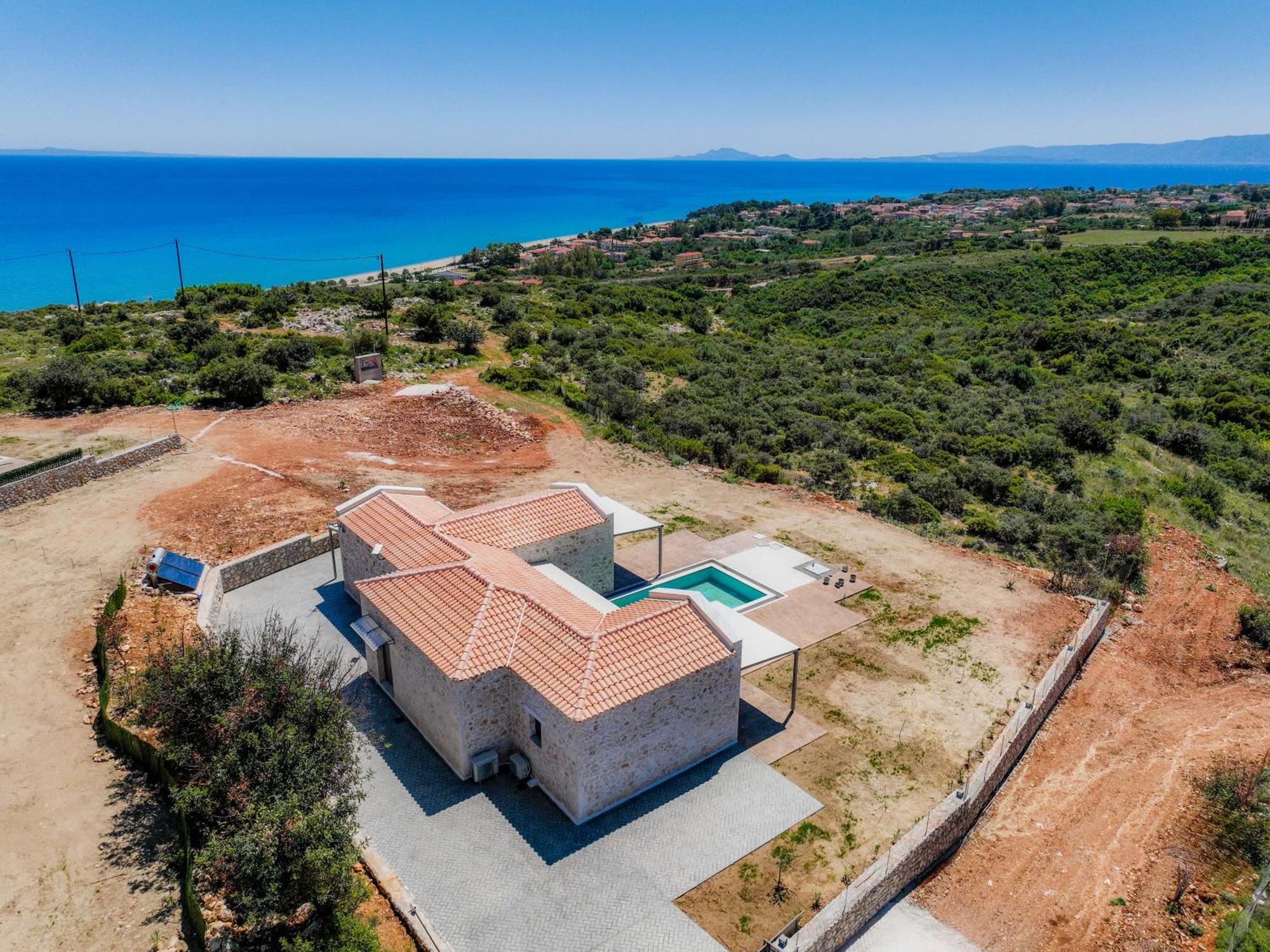 Pantheon Luxury Villas Skala  エクステリア 写真