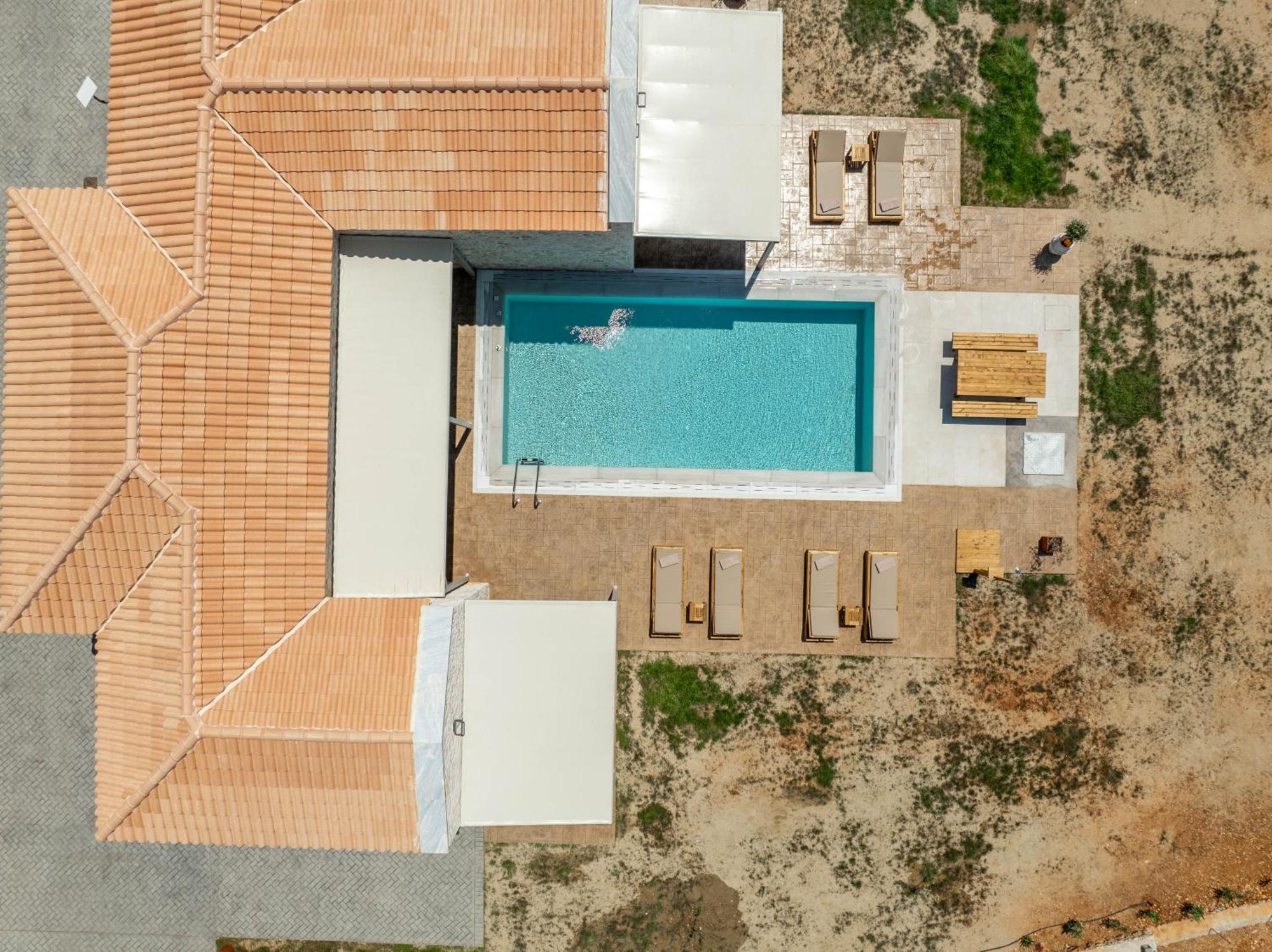 Pantheon Luxury Villas Skala  エクステリア 写真