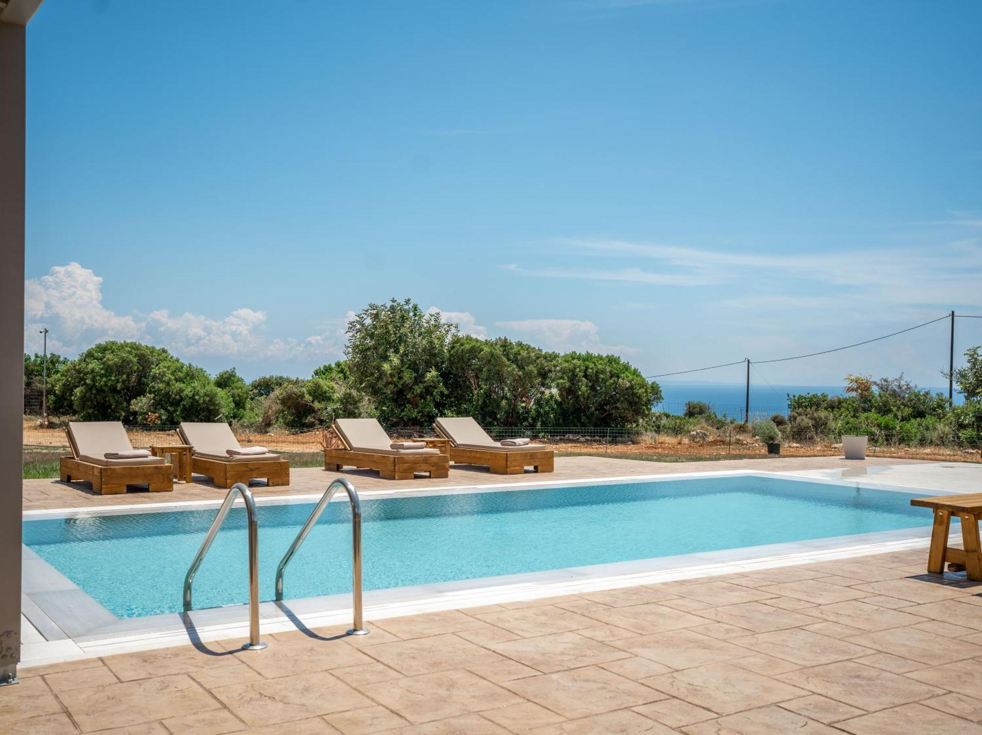 Pantheon Luxury Villas Skala  エクステリア 写真