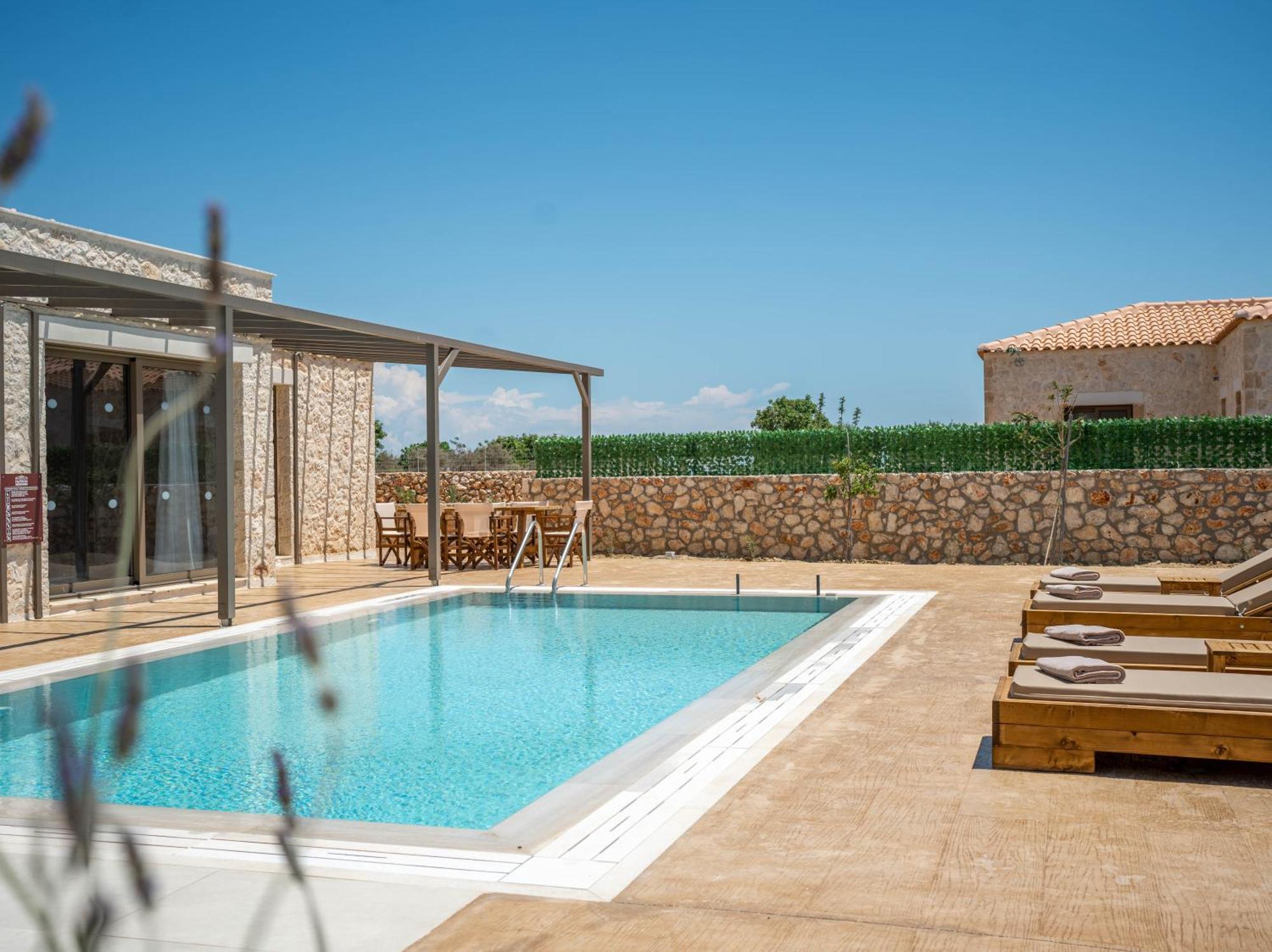 Pantheon Luxury Villas Skala  エクステリア 写真