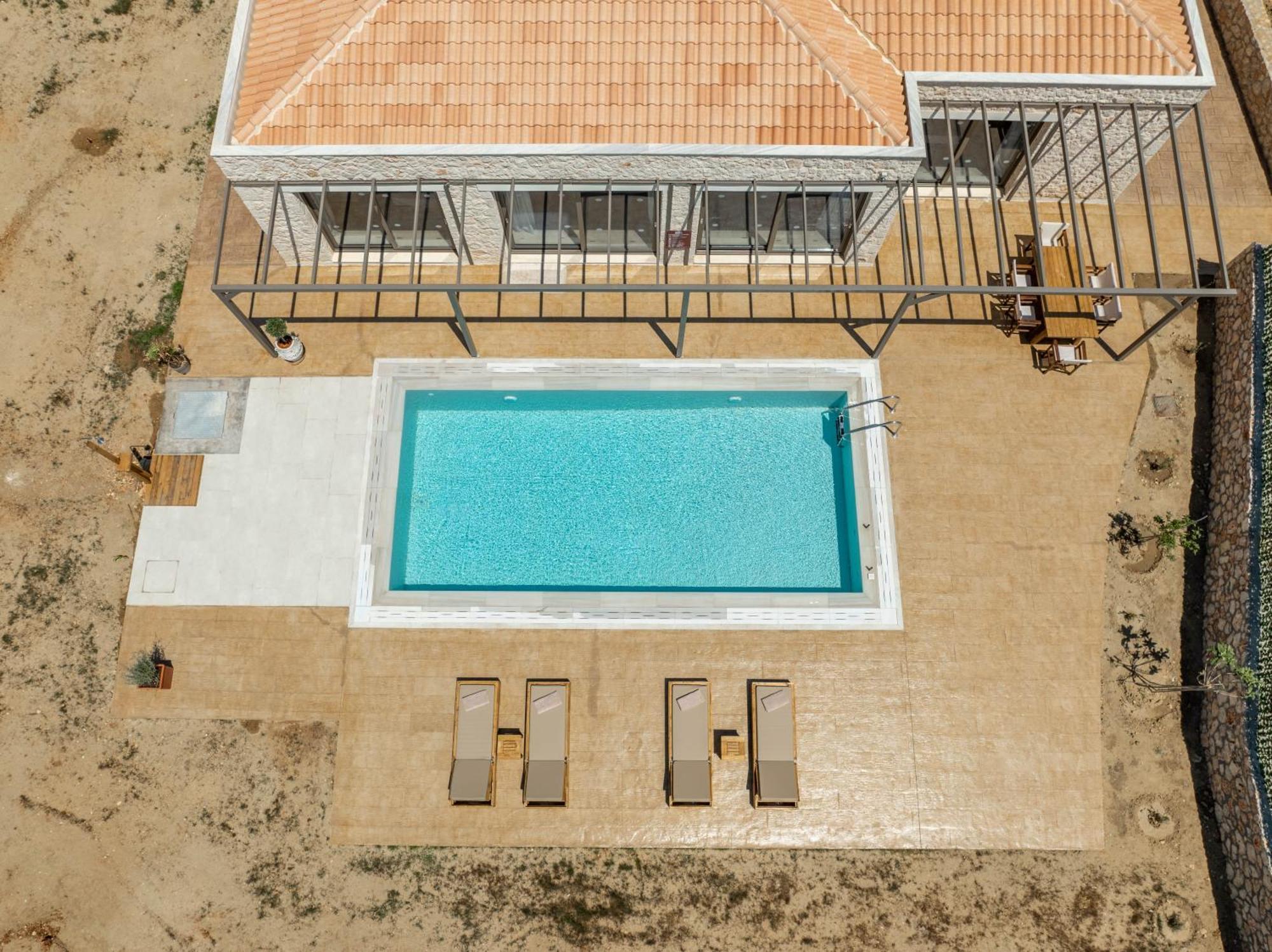 Pantheon Luxury Villas Skala  エクステリア 写真