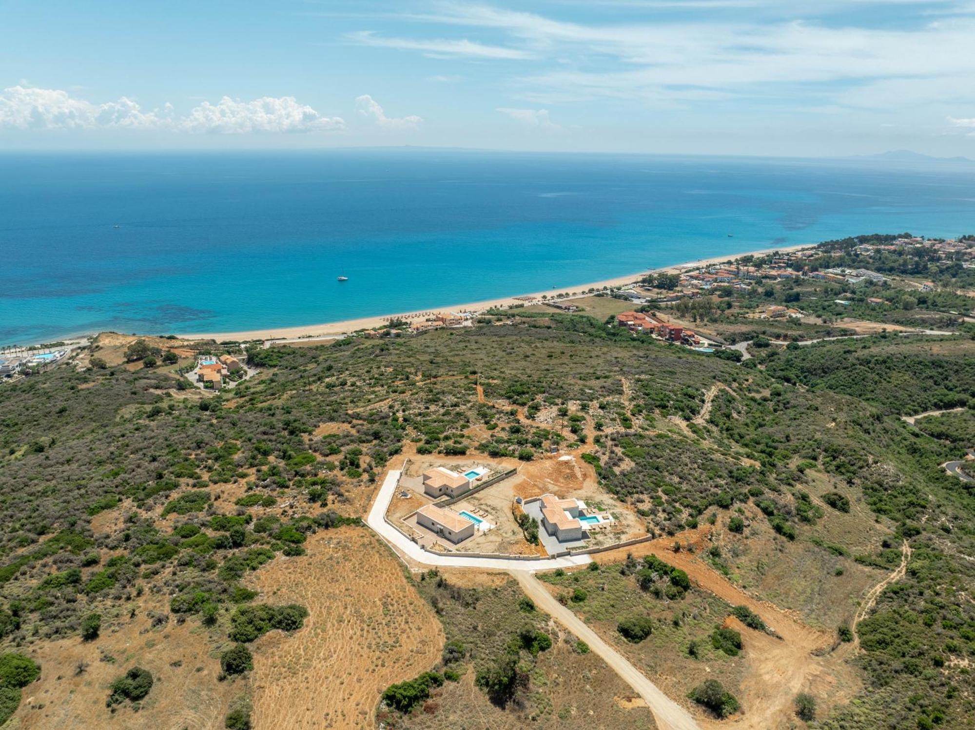 Pantheon Luxury Villas Skala  エクステリア 写真