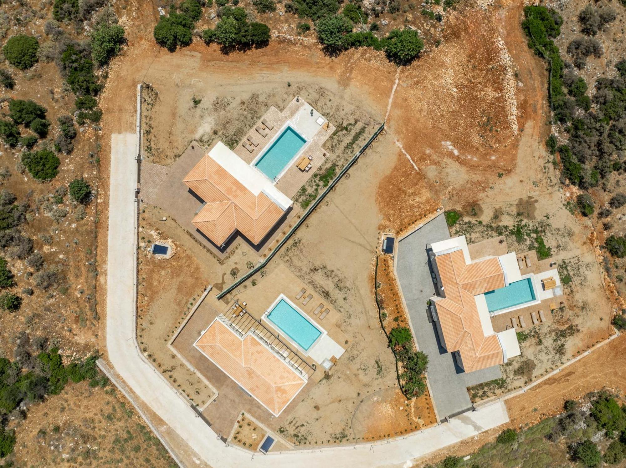 Pantheon Luxury Villas Skala  エクステリア 写真